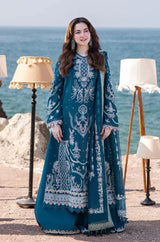 3PC Embroidery Suit Lawn-HH03
