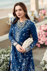 3PC Embroidery Suit Lawn-HH07