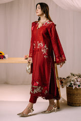 Declair Unstiched 3pc embriodery Sute