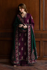 3PC Ready to wear Dupata Embroidery Suit Lawn-HH15
